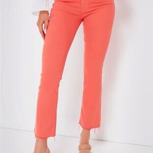 Mother Denim Ankle Fray Jeans